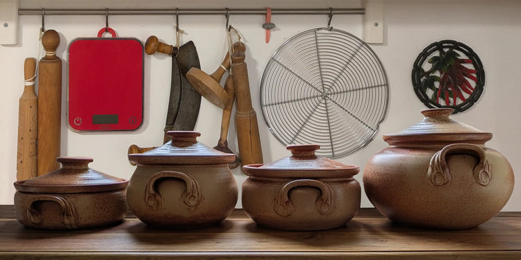 Cocottes en terre cuite